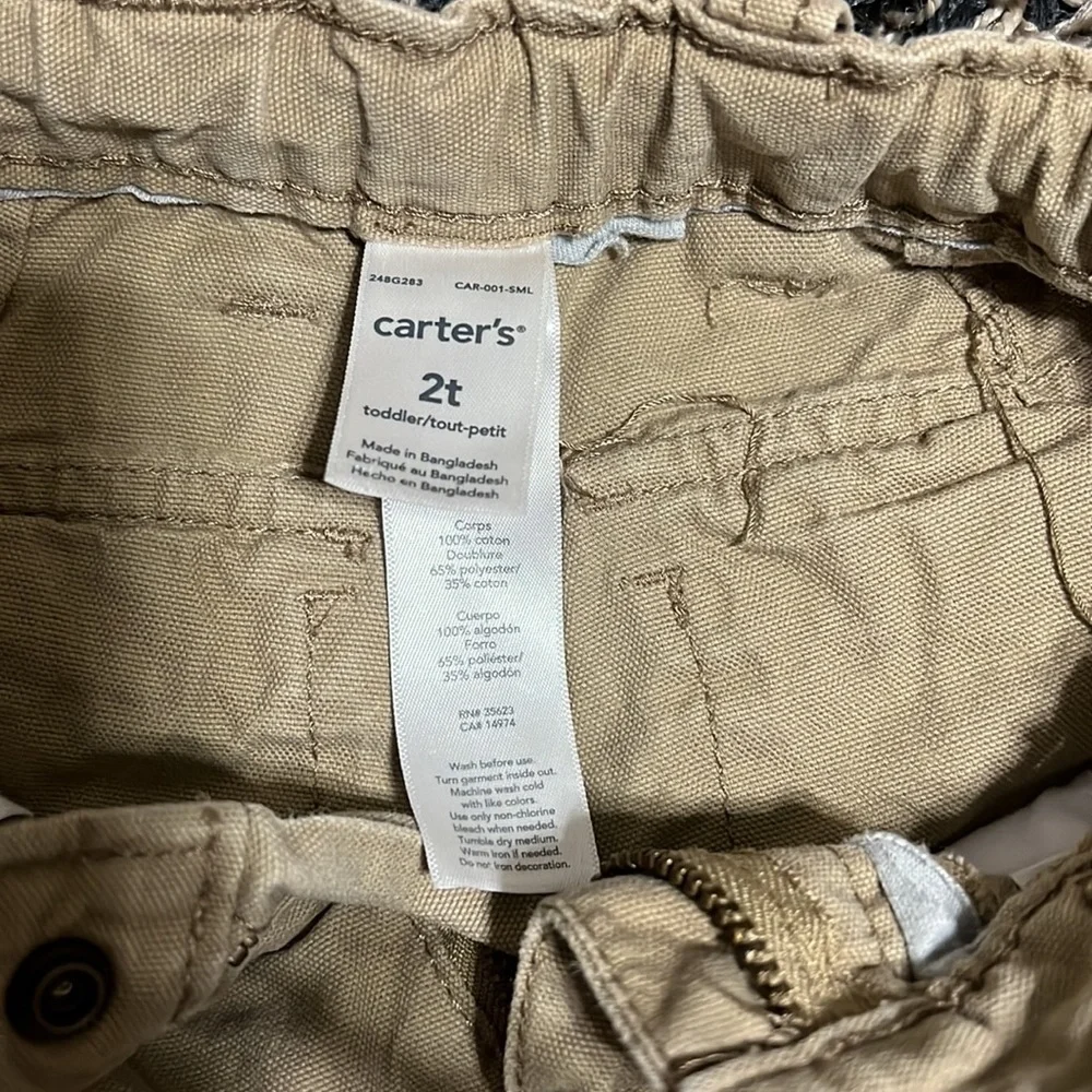 Carters Toddler Boys Khaki Pants 2T